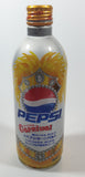 Rare Pepsi Carnival Japanese 500mL 7 3/4" Tall Bottle Shaped Aluminum Metal Pop Can