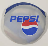 Rare Pepsi 9 1/4" Folding Canvas Frisbee with Pouch