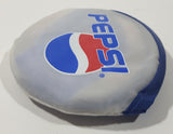 Rare Pepsi 9 1/4" Folding Canvas Frisbee with Pouch