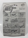 1990s Golden Wheel Special Edition Pepsi Team Racer #77 Die Cast Toy Race Car Vehicles with Road Signs New in Package