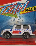 1993 Golden Wheels Pepsi Cola Team Racer Jeep Die Cast Toy Car Vehicle New in Package