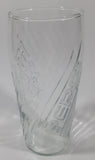 Vintage Pepsi Embossed 6" Tall Glass Cup