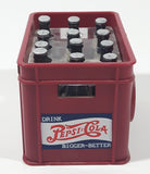 Vintage Drink Pepsi Cola Bigger Better Bottles and Crate 13 Piece Magnet Set