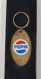 Pepsi Gold Tone Metal Key Chain with Box