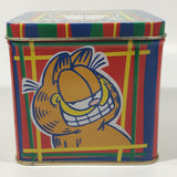 Paws Jim Davis Garfield "Feed The Kitty" Tin Metal Coin Bank