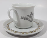 Vintage Schwarzenhammer Porzellan Nr. 5 Paltrokmolden Dutch Windmill Themed Porcelain Demitasse Tea Cup and Saucer Set