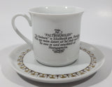 Vintage Schwarzenhammer Porzellan Nr. 5 Paltrokmolden Dutch Windmill Themed Porcelain Demitasse Tea Cup and Saucer Set