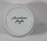 Vintage Schwarzenhammer Porzellan Nr. 5 Paltrokmolden Dutch Windmill Themed Porcelain Demitasse Tea Cup and Saucer Set