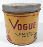 Vintage 1960s Vogue Mild Cigarette Tobacco Tin Metal Can