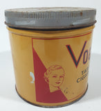 Vintage 1960s Vogue Mild Cigarette Tobacco Tin Metal Can
