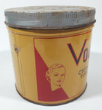 Vintage 1960s Vogue Mild Cigarette Tobacco Tin Metal Can