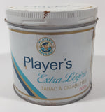 Vintage Player's Extra Light Cigarette Tobacco Tin Metal Can