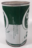 Vintage Quaker State S.A.E. 10W Motor Oil 1 Imperial Quart 1.14 Litres Metal Can FULL Burlington, Ontario