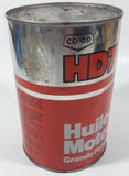 Vintage 1970s Co-op HD7 Heavy Duty SAE 30 Motor Oil 1 Litre Metal Can FULL Still Sealed Never Opened