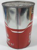 Vintage 1970s Co-op HD7 Heavy Duty SAE 30 Motor Oil 1 Litre Metal Can FULL Still Sealed Never Opened