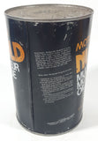 Vintage 1970s Canadian Tire Motomaster Nugold SAE 10W-30 Multigrade Motor Oil 1 Litre Metal Can Partially FULL