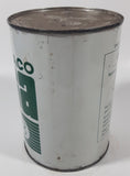 Vintage 1960s Texaco URSA S3 SAE 40 Motor Oil One U.S. Quart 0.946 Litres Metal Can STILL FULL