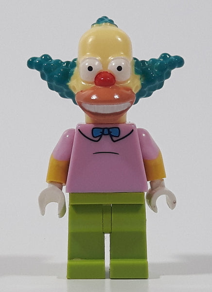 Lego The Simpsons Krusty The Clown Miniature 2" Tall Toy Figure