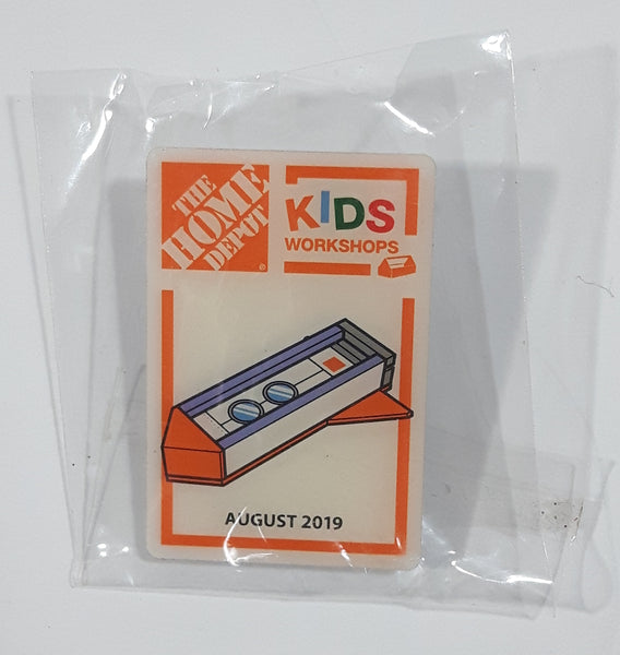 The Home Depot Kits Workshops August 2019 1" x 1 1/2" Pin New