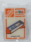 The Home Depot Kits Workshops August 2019 1" x 1 1/2" Pin New
