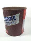 Vintage Union Carbide Eveready Prestone Brand Anti-Freeze Coolant One Gallon Metal Can