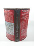 Vintage Union Carbide Eveready Prestone Brand Anti-Freeze Coolant One Gallon Metal Can