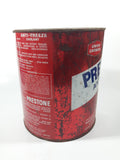Vintage Union Carbide Eveready Prestone Brand Anti-Freeze Coolant One Gallon Metal Can