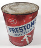 Vintage Union Carbide Eveready Prestone Brand Anti-Freeze Coolant One Gallon Metal Can