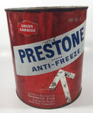 Vintage Union Carbide Eveready Prestone Brand Anti-Freeze Coolant One Gallon Metal Can