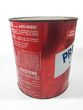 Vintage Union Carbide Eveready Prestone Brand Anti-Freeze Coolant One Gallon Metal Can