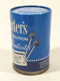 Vintage Carter's Two Solution Ink Eradicator 3" Tall Metal Can and Glass Bottles Still Full