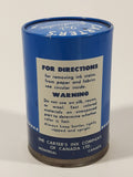 Vintage Carter's Two Solution Ink Eradicator 3" Tall Metal Can and Glass Bottles Still Full