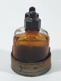 Vintage Carter's Two Solution Ink Eradicator 3" Tall Metal Can and Glass Bottles Still Full