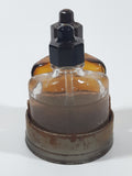 Vintage Carter's Two Solution Ink Eradicator 3" Tall Metal Can and Glass Bottles Still Full