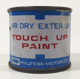 Rare Vintage Hyundai Motor Co Air Dry Exterior Touch Up Paint 2 1/8" Tall Metal Can Still Full