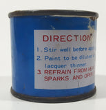 Rare Vintage Hyundai Motor Co Air Dry Exterior Touch Up Paint 2 1/8" Tall Metal Can Still Full