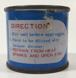 Rare Vintage Hyundai Motor Co Air Dry Exterior Touch Up Paint 2 1/8" Tall Metal Can Still Full