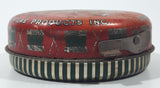 Vintage Morrison Atlas Products Inc Major Shoe Polish Black Tin Metal Container Still Has Polish