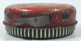 Vintage Morrison Atlas Products Inc Major Shoe Polish Black Tin Metal Container Still Has Polish