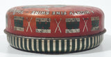 Vintage Morrison Atlas Products Inc Major Shoe Polish Black Tin Metal Container Still Has Polish