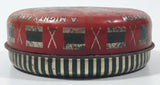Vintage Morrison Atlas Products Inc Major Shoe Polish Black Tin Metal Container Still Has Polish