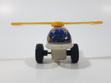 Vintage ND Fire Dept. Helicopter Plastic and Tin Metal Toy Made in Japan Broken Blade