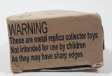 Vintage Wilby Tin Treasures Collector's Model Wind Up Engine Train Locomotive 1501 Black Tin Metal Toy with Box Made in India