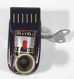 Vintage Wilby Tin Treasures Collector's Model Wind Up Engine Train Locomotive 1501 Black Tin Metal Toy with Box Made in India