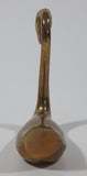 Vintage Swan Bird 3 7/8" Brass Metal Figurine