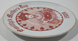 Vintage 1989 Smitty's Mother's Day 6 3/4" Porcelain Collector Plate