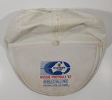 Rare Vintage Wilson Foster's Cup Aussie Football '87 World Challenge Vancouver London Los Angeles Flat Cap Hat