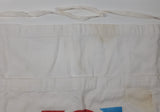 Vintage Pepsi Vendor White Cloth Waist Apron