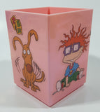 Custom Rugrats Chucky Tommy Reptar Spike 4 1/8" Tall Pink Plastic Pencil Holder