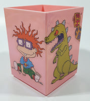 Custom Rugrats Chucky Tommy Reptar Spike 4 1/8" Tall Pink Plastic Pencil Holder